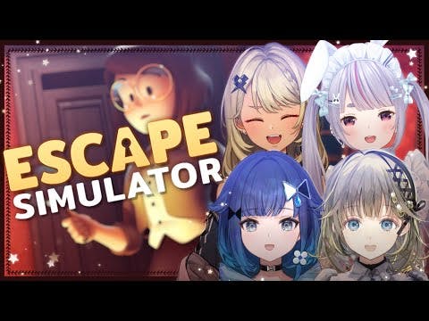 【Escape Simulator】ぶいすぽ謎解き脱出部【ぶいすぽっ！/英リサ】